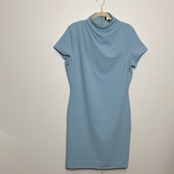 Alexia Admor Light Blue Sadee Dress Mini Knee Length XL - Picture 2 of 6